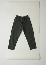 TOAST - Alfie Garment Dyed Herringbone Trousers - Dark Moss