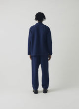 TOAST - Alfie Garment Dyed Herringbone Trousers - Dark Indigo