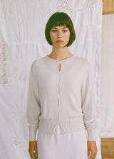 Francie - Anni Cardigan - Ivory