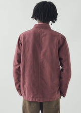 TOAST - Arlo Garment Dyed Herringbone Jacket - Mauve