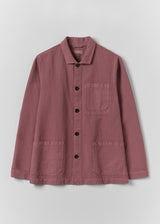 TOAST - Arlo Garment Dyed Herringbone Jacket - Mauve