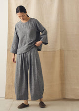 TOAST - Carys Drawcord Linen Cotton Wide Leg Trousers