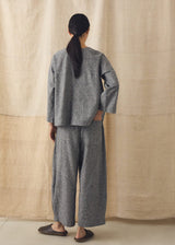 TOAST - Carys Drawcord Linen Cotton Wide Leg Trousers