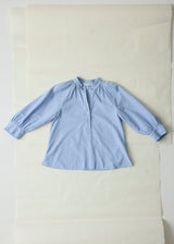 TOAST - Catrin Cotton Oxford Easy Shirt - Chambray