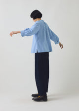 TOAST - Catrin Cotton Oxford Easy Shirt - Chambray