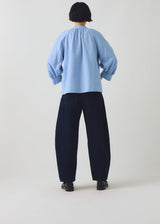 TOAST - Catrin Cotton Oxford Easy Shirt - Chambray