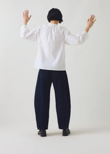 TOAST - Catrin Cotton Oxford Easy Shirt - White