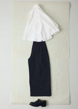 TOAST - Catrin Cotton Oxford Easy Shirt - White