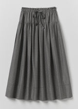 TOAST - Check Cotton Silk Skirt