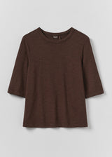 TOAST - Cleo Garment Dyed Cotton Tee - Rich Earth