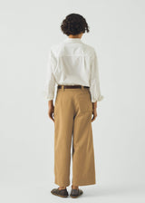TOAST - Cotton Pleat Front Trousers