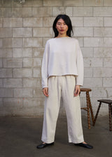 Francie - Doll's Jumper - Ivory