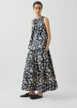 TOAST - Emma Carlow Cut Out Print Sleeveless Top