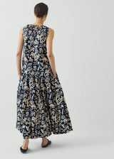 TOAST - Emma Carlow Cut Out Print Sleeveless Top