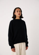 Francie - Fireside Knit - Black