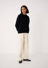 Francie - Fireside Knit - Black