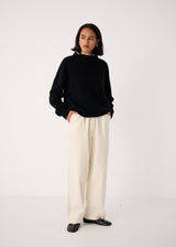 Francie - Fireside Knit - Black
