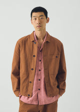TOAST - Garment Dyed Cotton Short Jacket