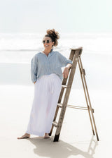 Meg By Design - Hamilton Linen Shirt - Boat Stripe