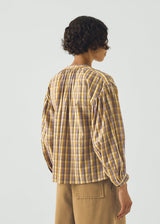 TOAST - Harvest Check Mulmul Cotton Shirt