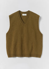 TOAST - High V Neck Wool Tank