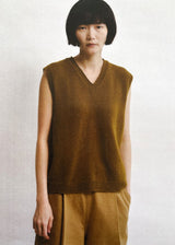 TOAST - High V Neck Wool Tank