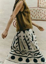 TOAST - High V Neck Wool Tank