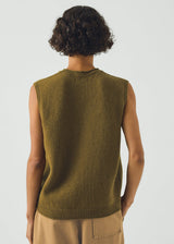 TOAST - High V Neck Wool Tank