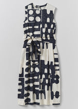 TOAST - Large Totem Print Poplin Dress