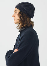 TOAST - Marled Wool Rib Beret