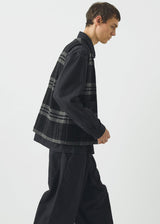 TOAST - Melton Wool Check Gilet
