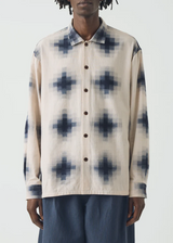 TOAST - Mosaic Cotton Ikat Shirt