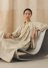 TOAST - Page Check Cotton Swingy Shirt