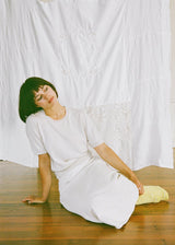 Francie - Pearl Top - Creme