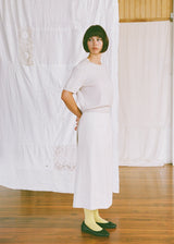 Francie - Pearl Top - Creme