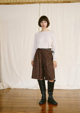 Francie - Pebble Cotton Knit - Creme