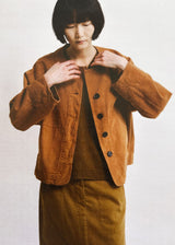 TOAST - Sculpted Brushed Cotton Canvas Jacket - Brown/Anise