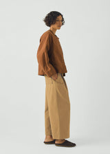 TOAST - Sculpted Brushed Cotton Canvas Jacket - Brown/Anise