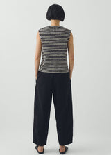 TOAST - Sculpted Leg Brushed Cotton Canvas Trousers