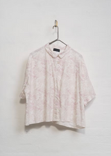 Aequamente - Shirt - 26158 - Pink Flowers