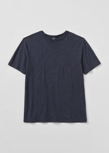 TOAST - Theo Cotton Short Sleeve Tee - Prussian Blue