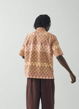 TOAST - Variegated Block Print Cotton Shirt